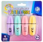 Astra Szövegkiemelő ASTRA mini pasztell 4 szín/bliszter (317122006)