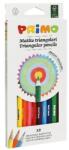 Primo Színes ceruza PRIMO háromszögletű 12 darabos ajándék hegyezővel (5151TRIS12) - robbitairodaszer