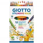 GIOTTO Színes ceruza GIOTTO stilnovo maxi tri jumbo 12 darabos (2259 00)