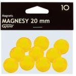 Grand Táblamágnes GRAND 20mm sárga (130-1691)