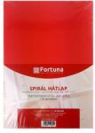 Fortuna Hátlap FORTUNA A/4 230g matt bőrhatású piros 100/dob (09.0051004)