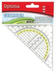 Optima Szögmérő OPTIMA 180 fokos műanyag (100183) - robbitairodaszer