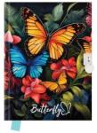 Junior Emlékkönyv JUNIOR Butterfly szív alakú lakattal (DBL36-D24/DBL36-H24) - robbitairodaszer