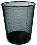  Papírkosár fémhálós fekete 17L (7570651000) - robbitairodaszer