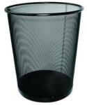  Papírkosár fémhálós fekete 12L - robbitairodaszer