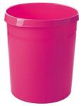 Han Papírkosár műanyag tömörfalú HAN TREND rózsaszín 18L (18190-56) - robbitairodaszer