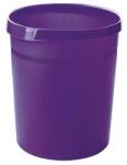 Han Papírkosár műanyag tömörfalú HAN TREND lila 18L (18190-57) - robbitairodaszer