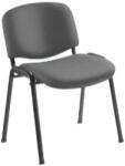  Tárgyalószék 1120 TN C. 73 szürke szövettel fekete lábbal