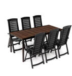 Keter Portico Large 6+1 kerti bútor garnitúra szett dió-grafit 260576_221068_6