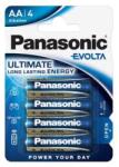 Panasonic Elem, AA ceruza, 4 db, PANASONIC "Evolta (PEEVAA4) - fiorex