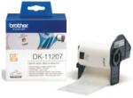 Brother DK-11207 (papír / CD, DVD címke - 100 db) DK11207