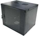 LogiLink 19" Fali Állvány 6U 540 x 450 mm, Szétszerelt, Fekete