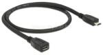 Delock Bővítőkábel USB 2.0-s, Micro-B típusú csatlakozódugóval > USB 2.0-s, Micro-B típusú csatlakoz (DL83567) (DL83567)