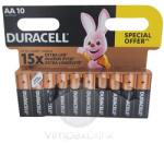 Duracell Basic AA elem -DL 10db - alkuguru