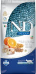 N&D Ocean Cat 5kg N&D Ocean Adult egészséges gabona tőkehal & narancs száraz macskatáp