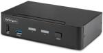 StarTech StarTech. com D86A2-2-PORT-8K-KVM KVM kapcsoló Fekete (D86A2-2-PORT-8K-KVM)