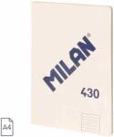 MILAN ragasztott A4-es, bézs, vonalas papírral (MI57242G48BG)