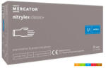 Mercator Medical Nitrylex Classic+ Blue vastagított púdermentes nitril vizsgálókesztyű kék 100db (RD30246001)
