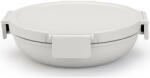 Brabantia Make & Take kerek ételhordozó doboz - világosszürke 1L (206184)