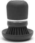 Brabantia SinkSide kézi mosogatókefe mosogatószer-adagolóval - sötétszürke 100ml (302626)