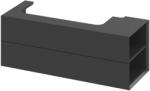 RAVAK Lite dulap 120x45x43 cm sub chiuveta pe perete negru X000001892 (X000001892)