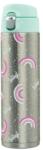 Baagl Fémkulacs, Termosz 450 ml - Pink Rainbow