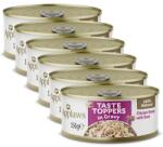 Applaws Applaws Dog Taste Toppers in Gravy piept de pui cu rață 6 x 156 g