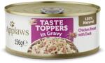Applaws Applaws Dog Taste Toppers in Gravy piept de pui cu rață 156 g