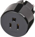 NEDIS SUA, adaptor de convertor pentru priză japoneză/ungară, negru, Brennenstuhl 1508520 (BN-1508520)