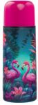Baagl Fémkulacs, Termosz 550 ml - Pink Flamingos