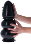 Toyz4Lovers Огромен анален плъг Monolite Nambung черен