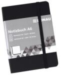 DONAU Caiet Donau A6, negru, liniat