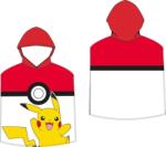 Carbotex Pokemon, prosop cu gluga tip poncho, 55x110 cm