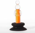 X-Men Dop Anal Cu Vibratii, Transparent, 12 Cm