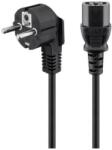 Well Cablu de Alimentare Calculator Schuko 90 Grade Tata, CCE Mama 2.0 m (CABLE-703-2.0-WL)