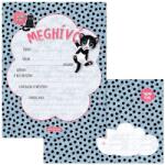 Ars Una Ars Una: Think Pink cicás 10 db-os meghívó szett borítékkal (50222858) - jatekshop