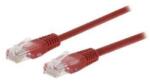 Valueline Cablu UTP Cat5e RJ45 (8P8C) Tata, RJ45 (8P8C) Tata, 3.00 m, Rosu, Valueline (VLCT85000R30)
