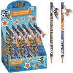 Luna Luna: Fiús grafitceruza mintás radírral, kétféle változatban 1db (000586493) - jatekshop