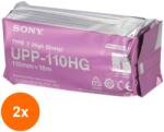 Vetro Design Set 2 x Hartie Termica Originala Sony High-Glossy, 110 mm x 18 m (TEV-2xVTR-1090-HG-GLOSSY)