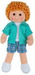 Bigjigs Toys Papusa de stofa Jacob 28 cm (DDBJD056) Papusa