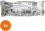 Vetro Design Set 2 x Hartie Termica Sony/Mitsubishi, Standard, Caroiaj Rosu, 110 mm x 20 m (TEV-2xVTR-1104-ST-110x20)