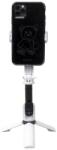 Z-tools Selfie Stick si Trepied cu Telecomanda Bluetooth, Telescopic, Super Mini, Alb (ZLN-ZTS8250)