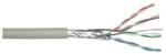 Well Cablu de Retea F / UTP Well, Cat 5e, 8 Fire din Cupru, Rola 305m, Gri (FTP5E-CU-305-WL)