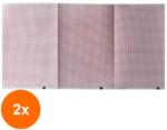 Prima Set 2 x Hartie Electrocardiograf, Prima, 210 mm x 140 mm, Schiller, Kenz-Cardico, 250 Coli (TEV-2xVTR-1337-210x140x250-1)