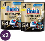 Finish Powerball Ultimate Plus All in 1 mosogatógép-kapszula, regular (2x54 db)