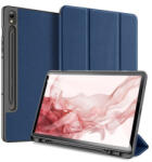 Dux Ducis Samsung Galaxy Tab S9 LTE (SM-X716), Galaxy Tab S9 WIFI (SM-X710), Dux Ducis Domo tablet tok, Asztali tartó, Sötétkék