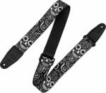 Levy's Calaca Skulls Textil gitár heveder (MP2CAL-003)