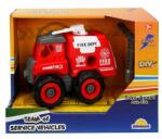 Sunman Camion pompieri cu extinctor si surubelnita, Zapp Toys, 16 cm