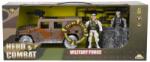 Sunman Set vehicul de iarna cu figurine, Hero Combat, Jeep