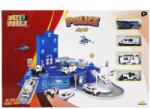 Sunman Set de joaca cu sediu de politie si 4 vehicule, Maxx Wheels